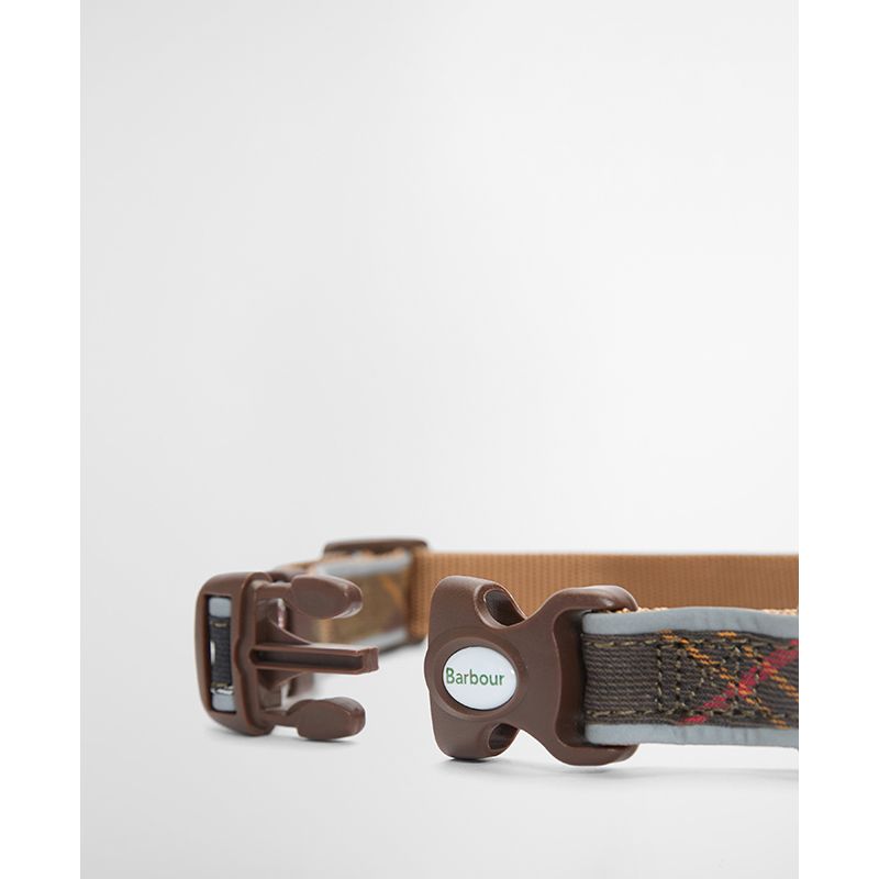 Collier pour chien tartan réfléchissant Barbour