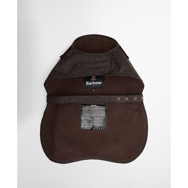 Manteau pour chien tartan en coton huilé Barbour
