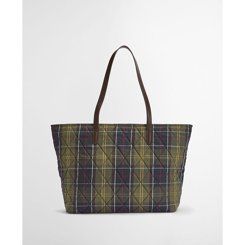 Sac matelasse Wetherham tartan Barbour