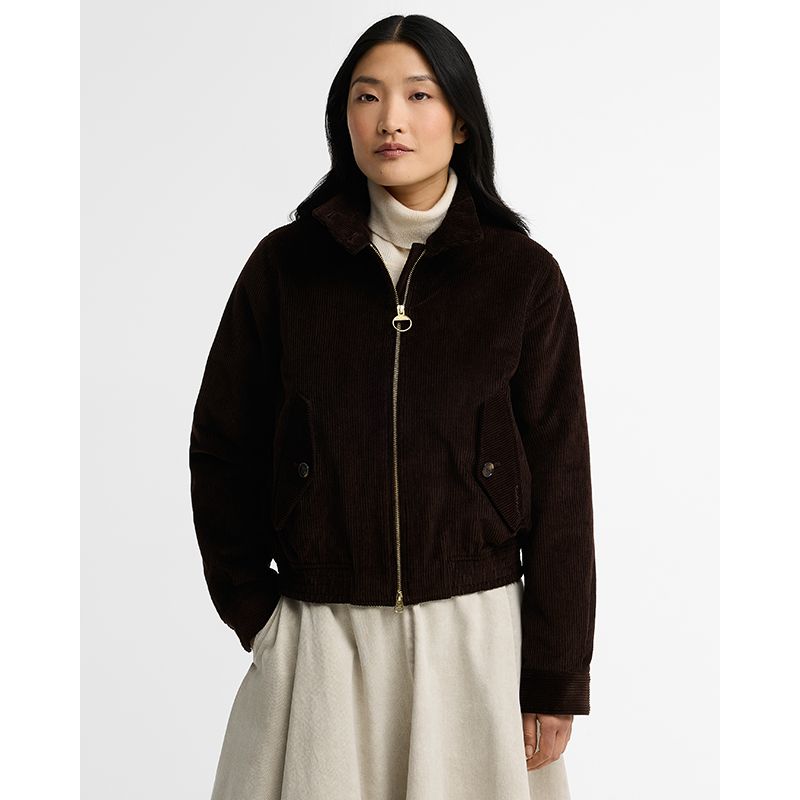 Overton casual damesjas van Barbour