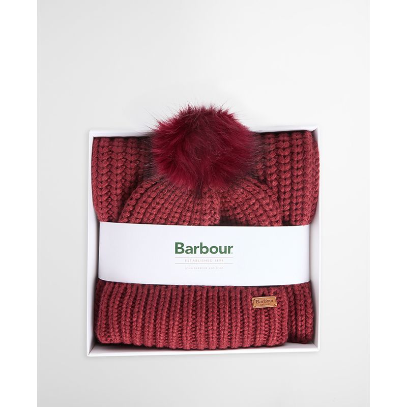 Ensemble écharpe et bonnet Saltburn Barbour