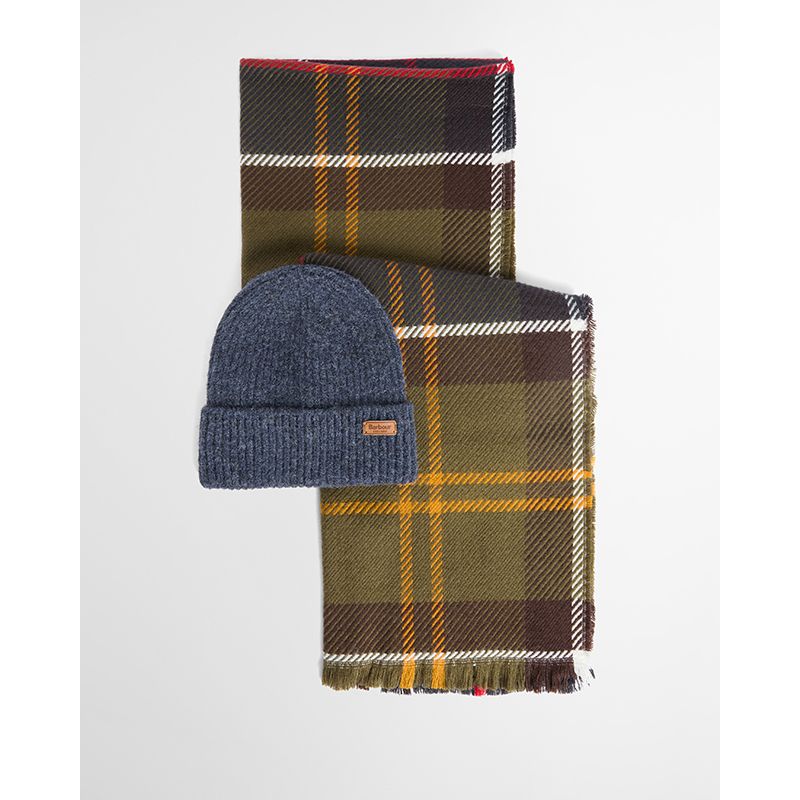 Coffret Bonnet Beanie et écharpe Blair Barbour