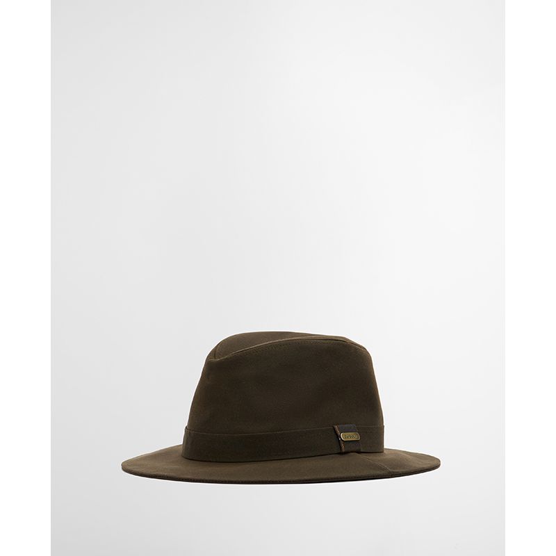 Chapeau huilé vintage Bushman femme Barbour