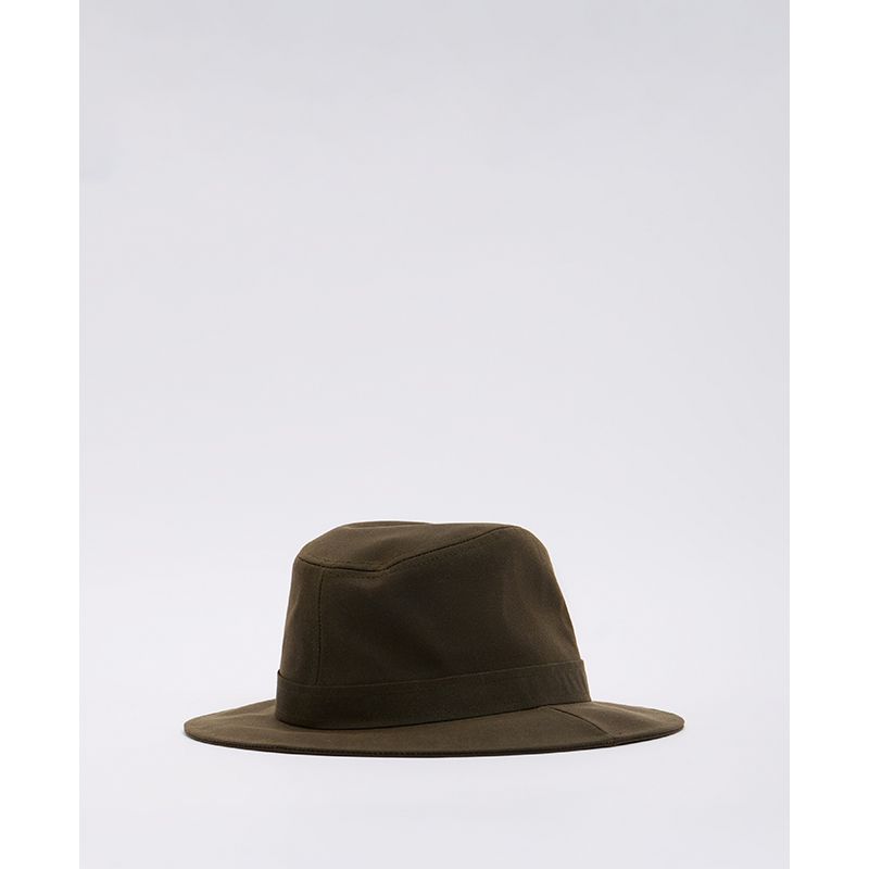 Chapeau huilé vintage Bushman femme Barbour