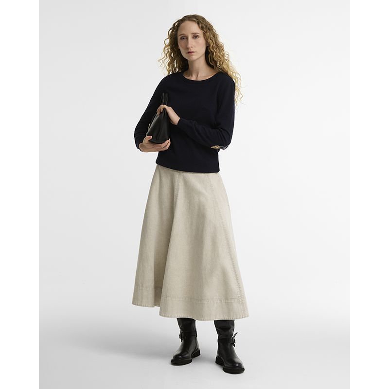 Pull Pendle col rond femme Barbour