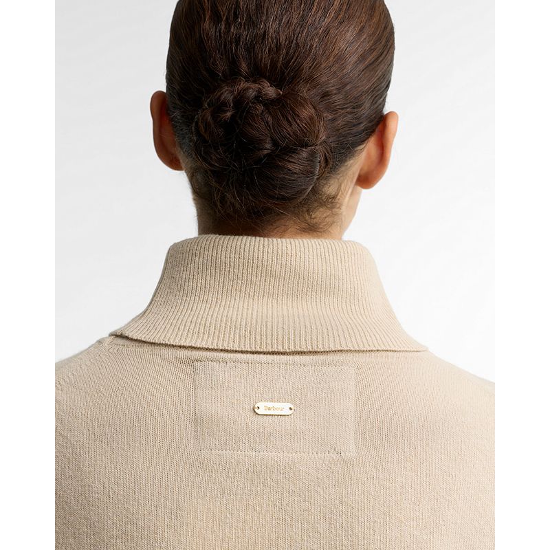 Pull Pendle col roulé femme Barbour