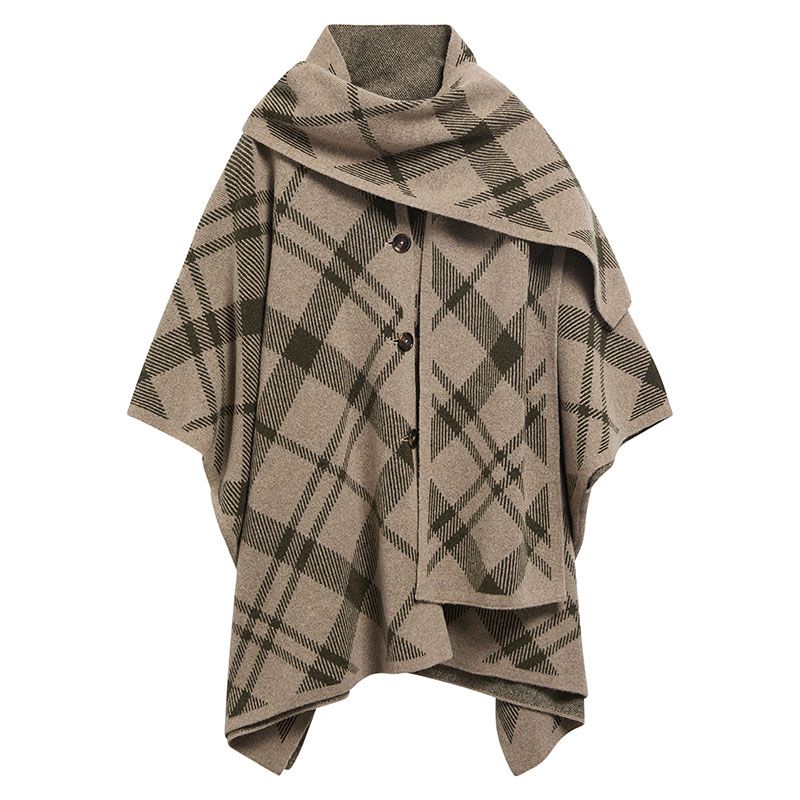 Cape tricotée Vienna Femme Barbour