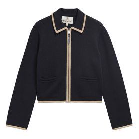 AMRYN KNITTED ZIP THROUGH CARDIGAN