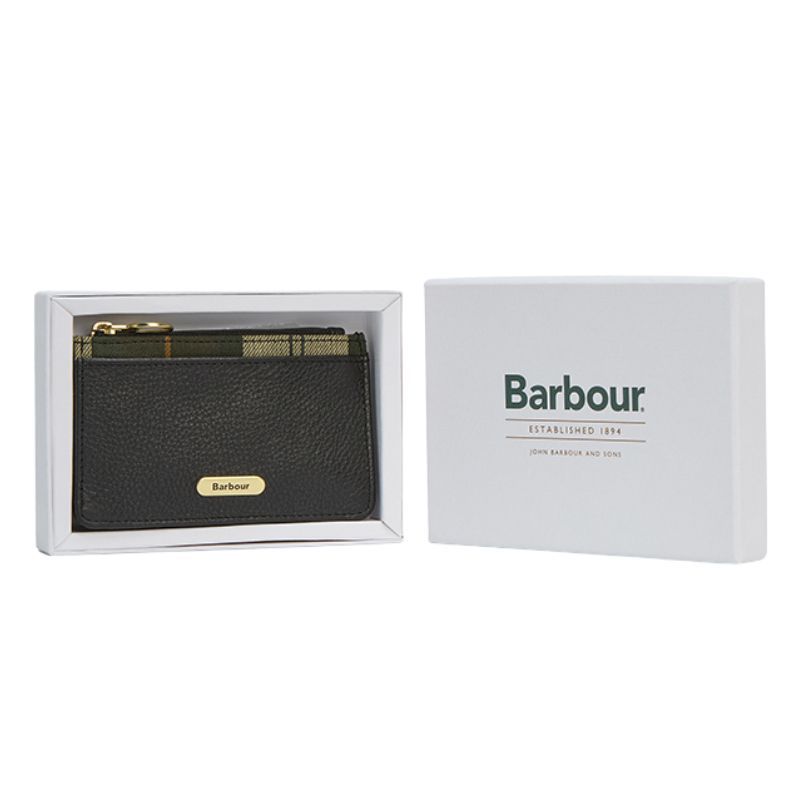 Porte-cartes en cuir Alder Femme Barbour