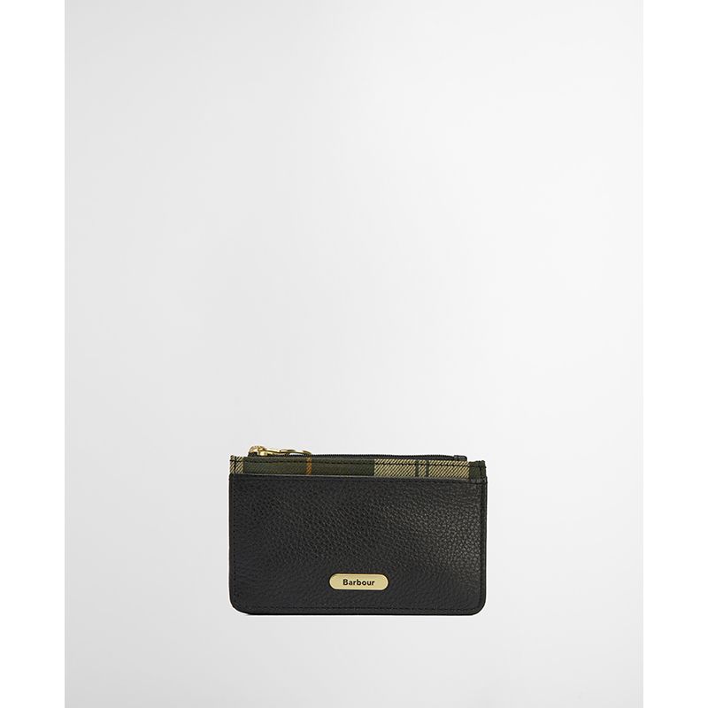 Porte-cartes en cuir Alder Femme Barbour
