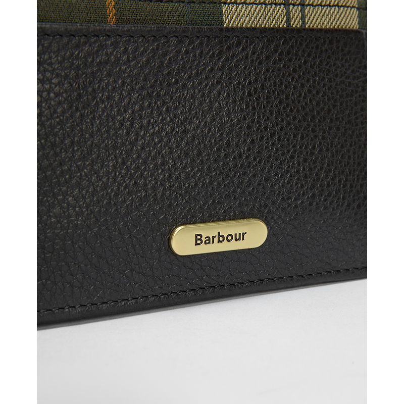 Porte-cartes en cuir Alder Femme Barbour