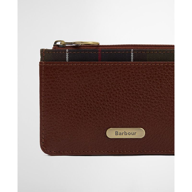 Porte-cartes en cuir Alder Femme Barbour