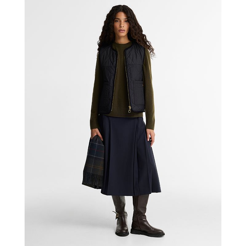 Doublure matelassée réversible Nunwell Femme Barbour
