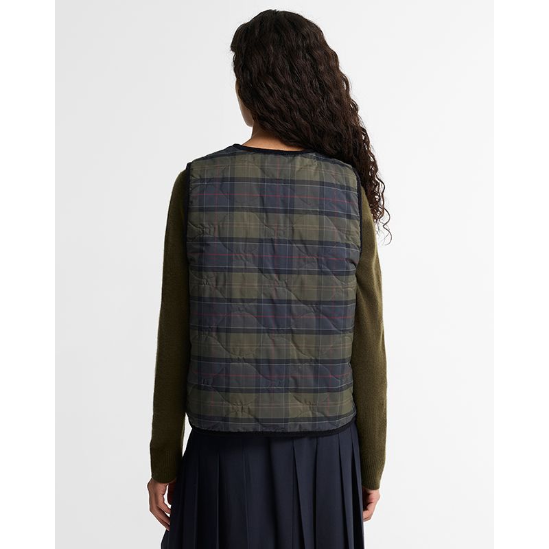 Doublure matelassée réversible Nunwell Femme Barbour