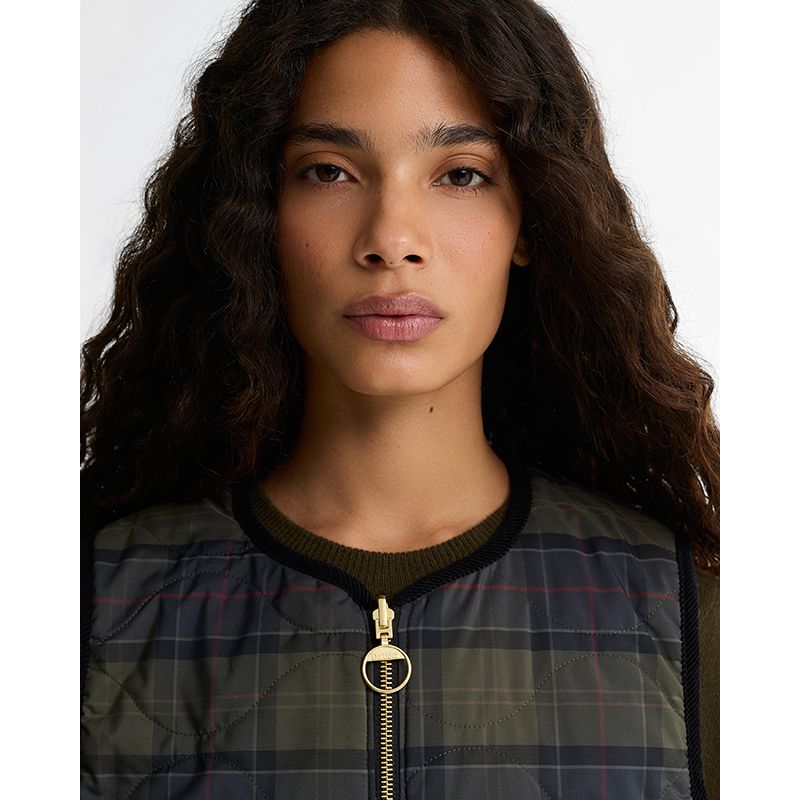 Doublure matelassée réversible Nunwell Femme Barbour
