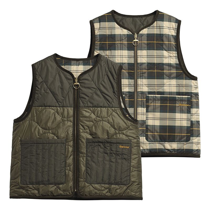 Doublure matelassée réversible Nunwell Femme Barbour