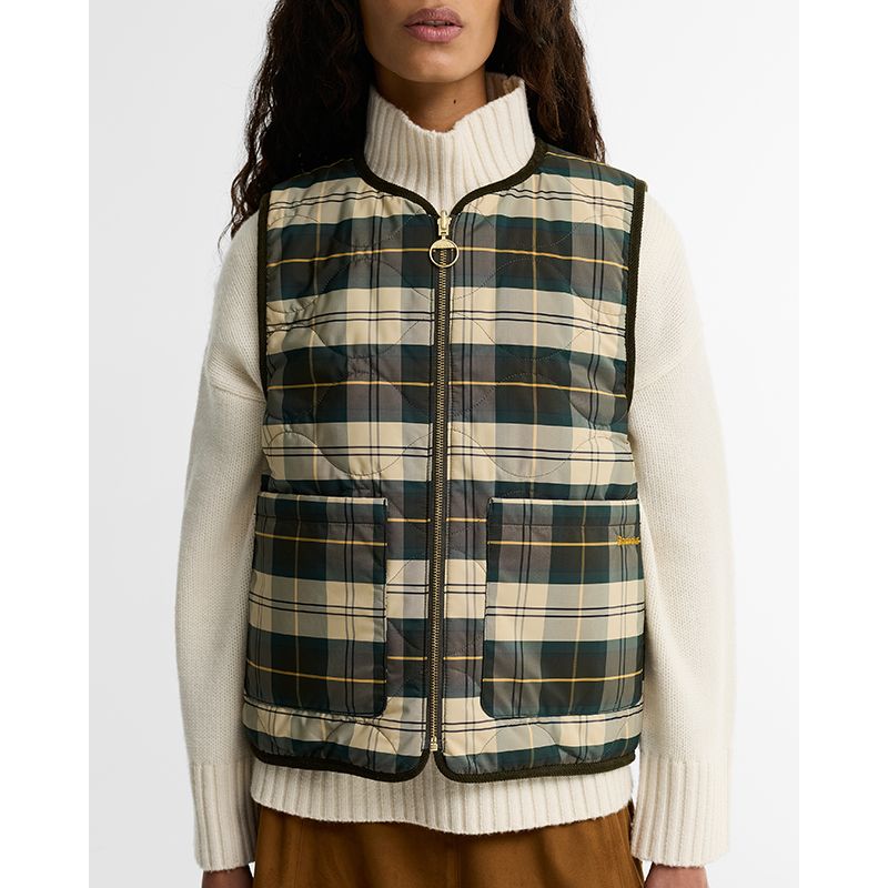 Doublure matelassée réversible Nunwell Femme Barbour