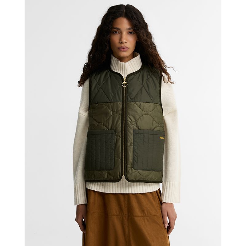 Doublure matelassée réversible Nunwell Femme Barbour
