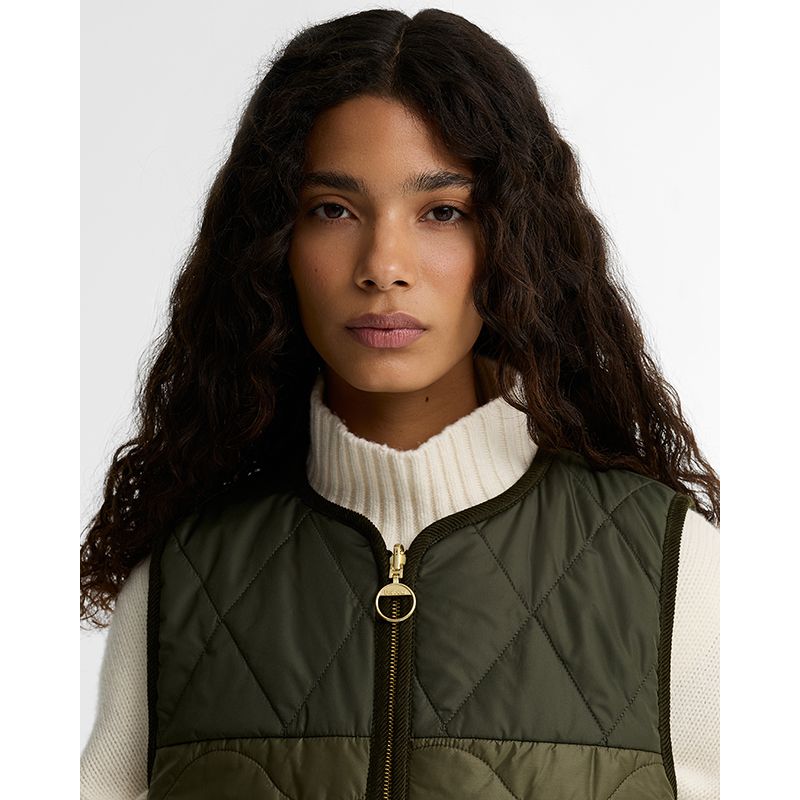Doublure matelassée réversible Nunwell Femme Barbour