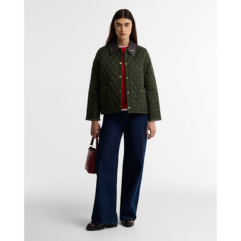 Veste matelassée courte Liddesdale Icons Femme Barbour