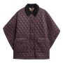 MILDRED QUILTED CAPE