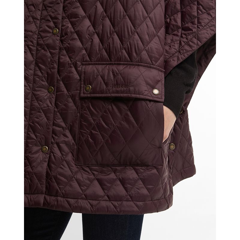 Cape matelassée Mildred Femme Barbour