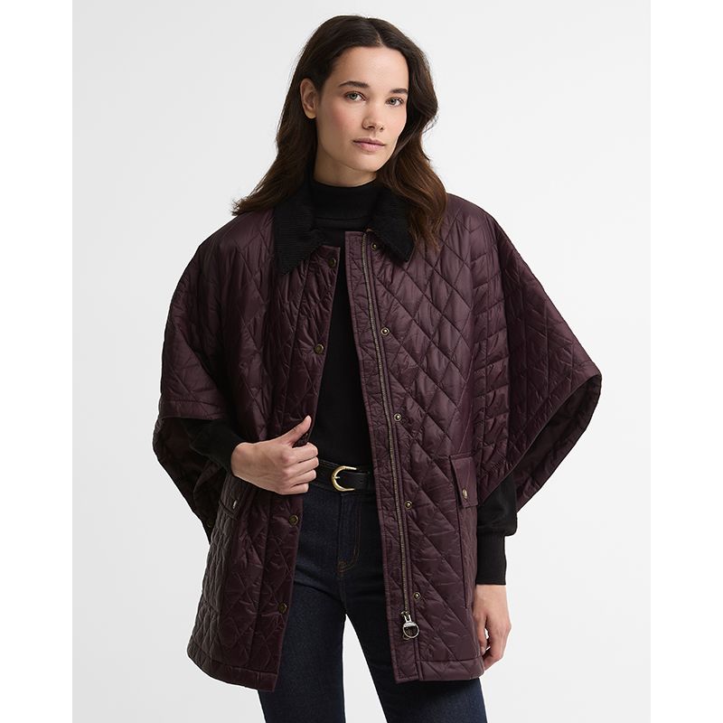 Cape matelassée Mildred Femme Barbour