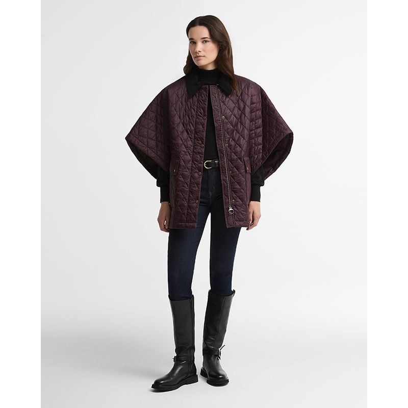 Cape matelassée Mildred Femme Barbour