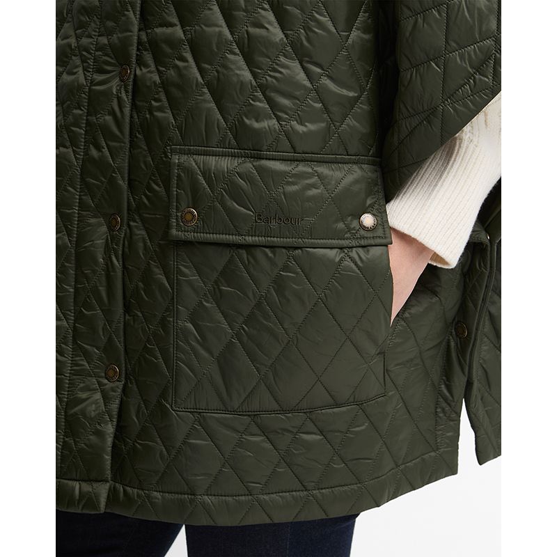 Cape matelassée Mildred Femme Barbour