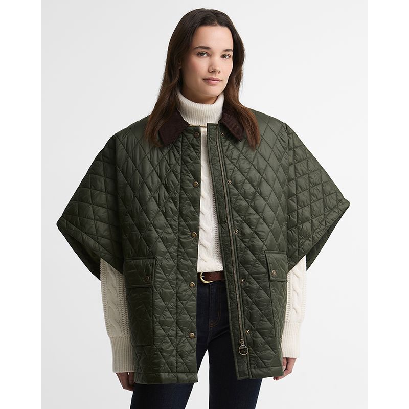 Cape matelassée Mildred Femme Barbour