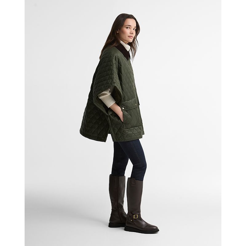 Cape matelassée Mildred Femme Barbour