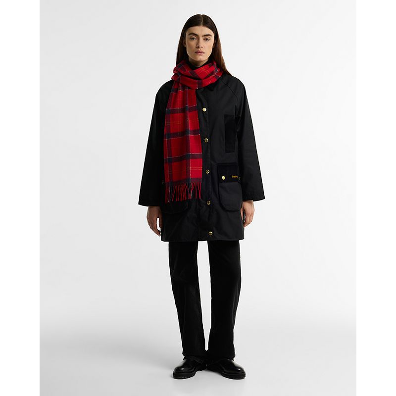 Écharpe Tartan laine et cachemire Barbour