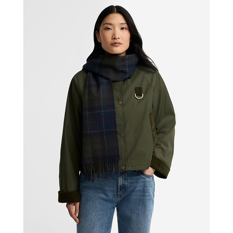 Écharpe Tartan laine et cachemire Barbour