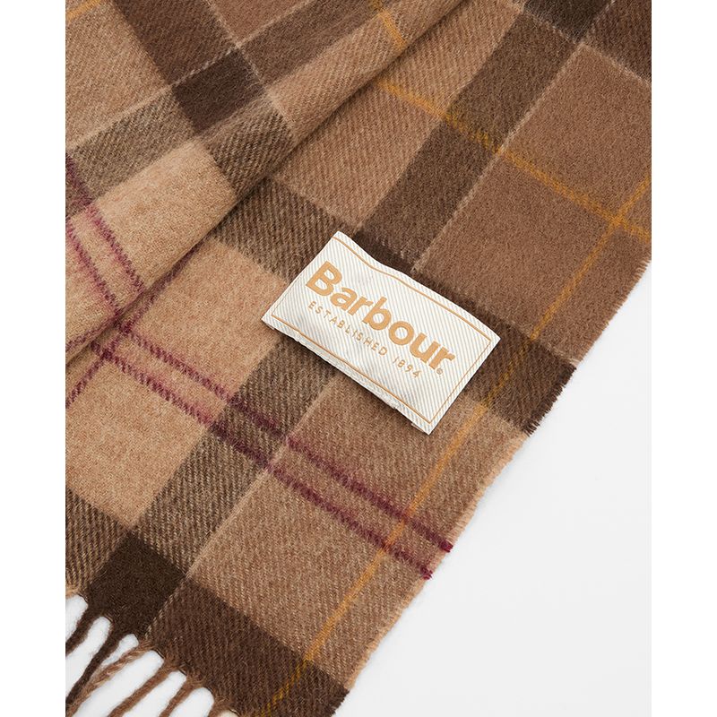 Écharpe Tartan laine et cachemire Barbour