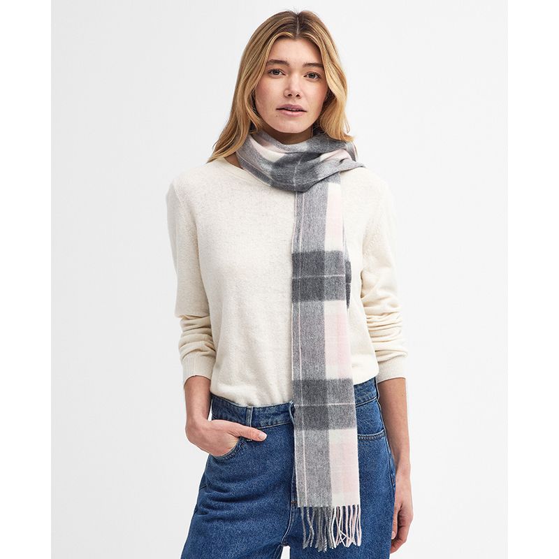 Écharpe Tartan laine et cachemire Barbour