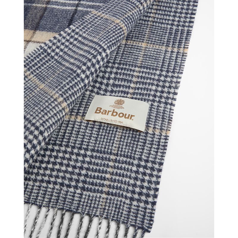 Écharpe réversible tartan Femme Barbour