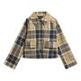 DELILAH CHECKED SHOWERPROOF JACKET