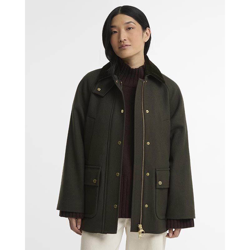 Manteau en laine Bedale Femme Barbour