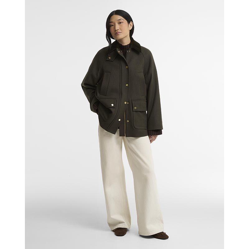 Manteau en laine Bedale Femme Barbour