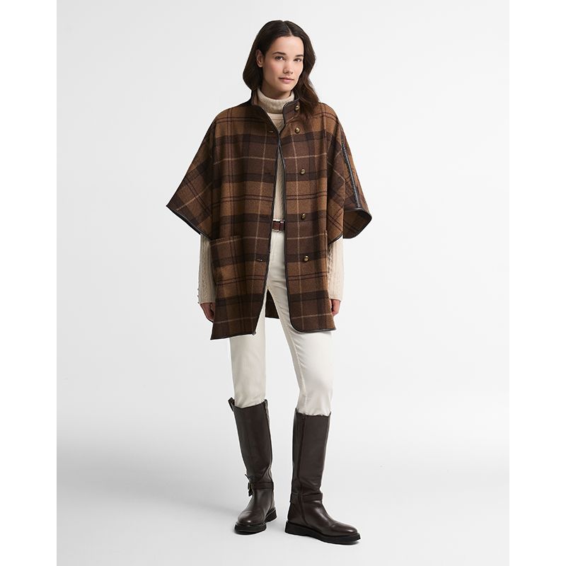 Cape en laine Judith Femme Barbour