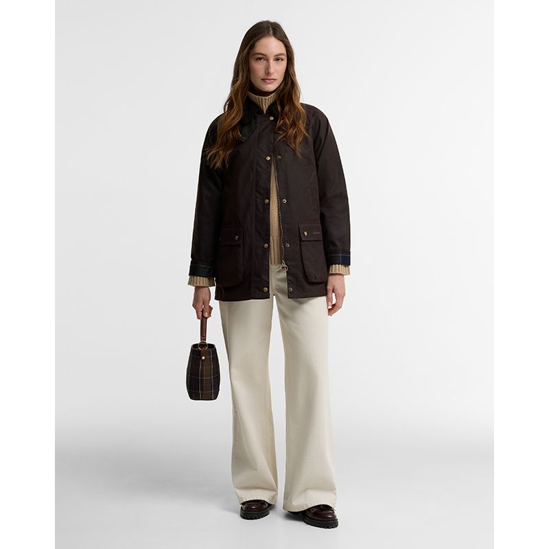 Veste huilée Acorn femme Barbour