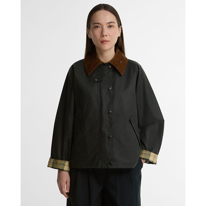 Veste huilée Transport Femme Barbour