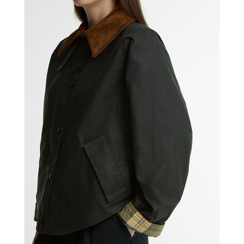 Veste huilée Transport Femme Barbour