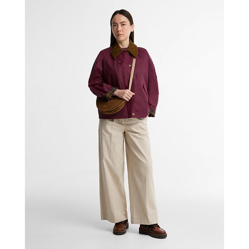 Veste huilée Transport Femme Barbour