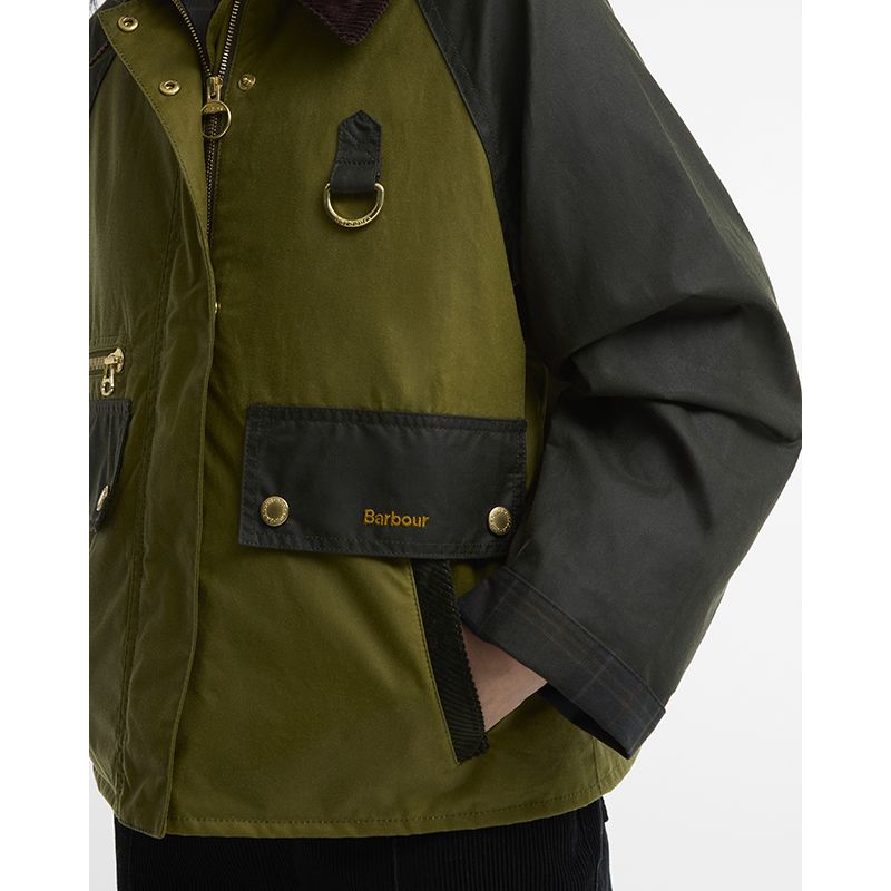 Veste huilée Cottingham Femme Barbour