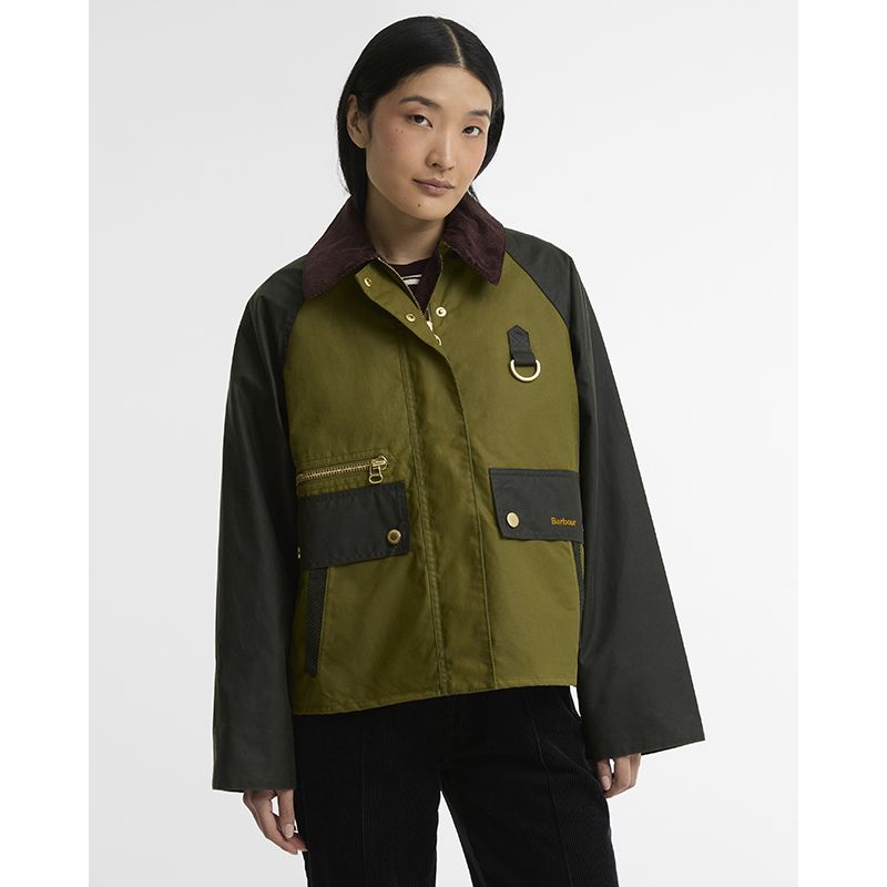 Veste huilée Cottingham Femme Barbour