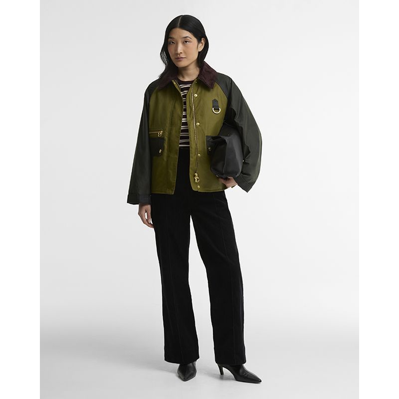 Veste huilée Cottingham Femme Barbour