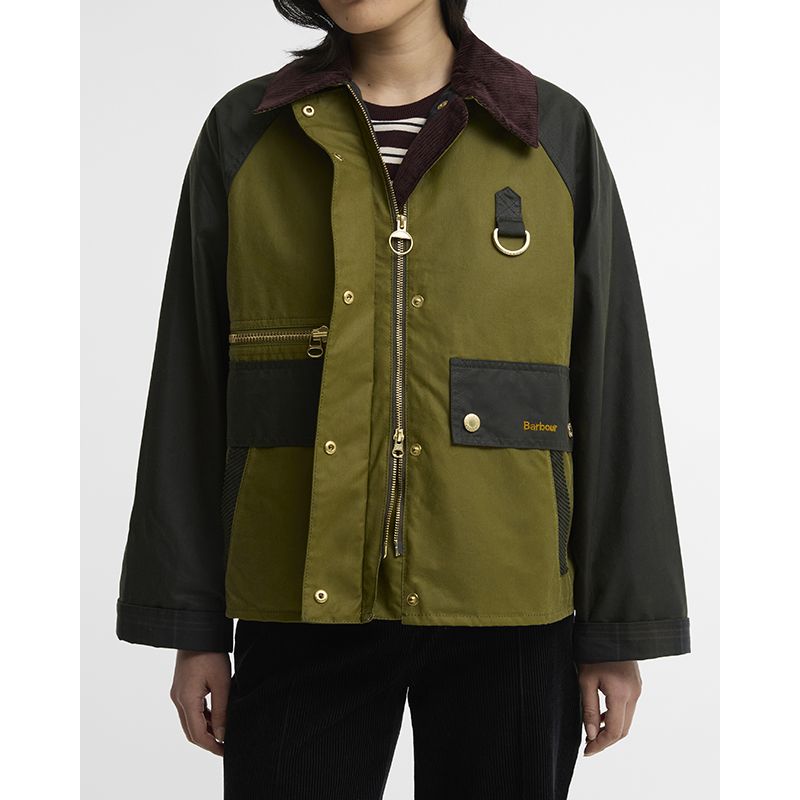 Veste huilée Cottingham Femme Barbour