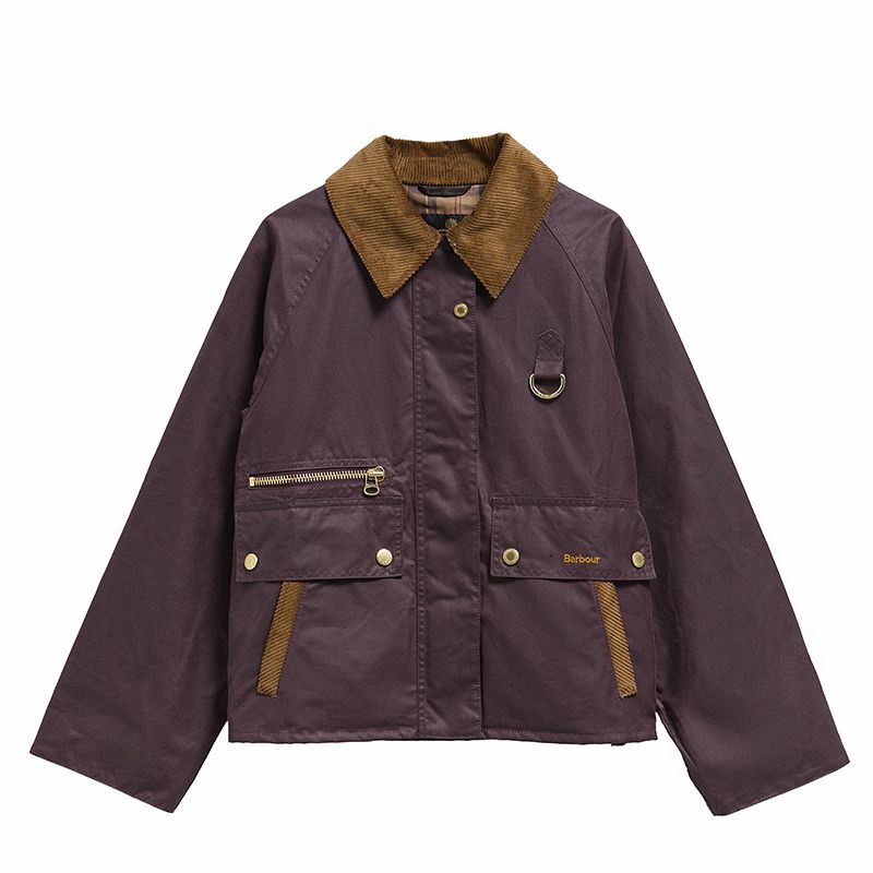 Veste huilée Cottingham Femme Barbour