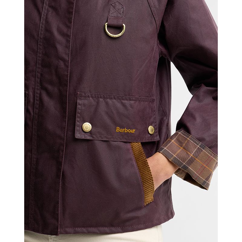 Veste huilée Cottingham Femme Barbour